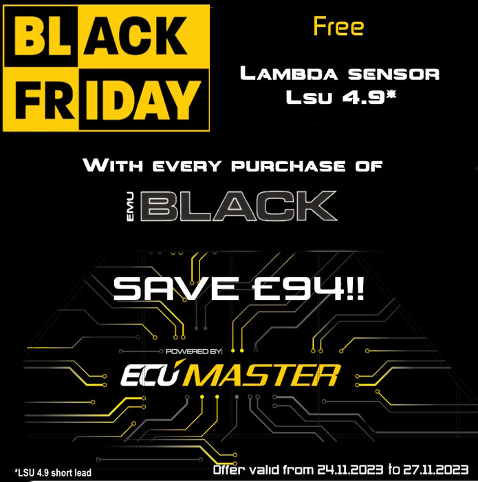 Black Friday EMU Black Free LSU4.9 Sensor