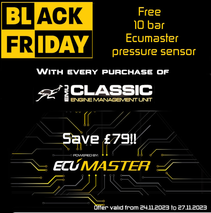 Black Friday EMU Classic Free 10 bar Ecumaster Pressure Sensor