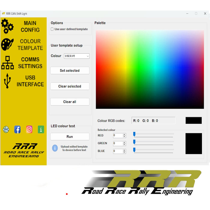 Can Shift Lights module CSL