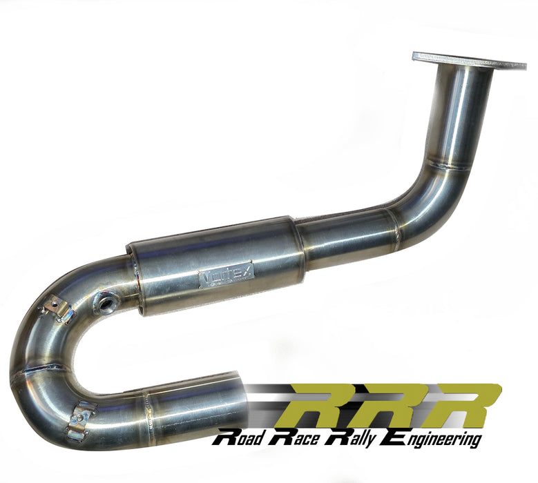 Lotus Elise S3 2ZR downpipe with silencer