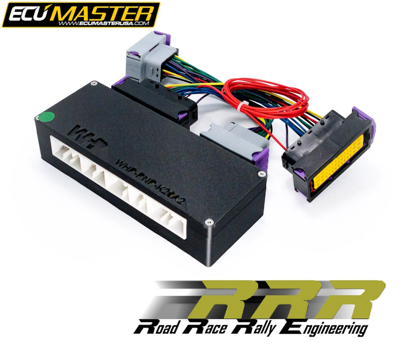 K20A2 plug in adaptor For Ecumaster Black