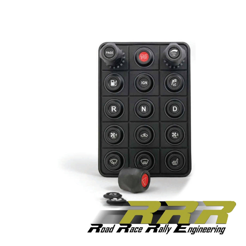 Ecumaster 13 Key Canbus Keyboard with 2 Rotary Encoders — Road Race ...
