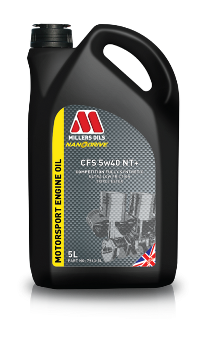 Millers Oils Motorsport CFS 5w-40 NT+ Nanodrive Fully Synthetic Engine Oil 5 litres