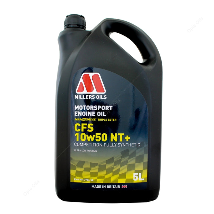 Millers - NanoDrive Fully Synthetic Engine Oil With Nano Tec - CFS 10w50 NT+ - 5 Litre