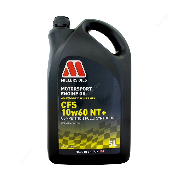 Millers Oils Motorsport CFS 10w-60 NT+ Nanodrive Fully Synthetic Engin ...