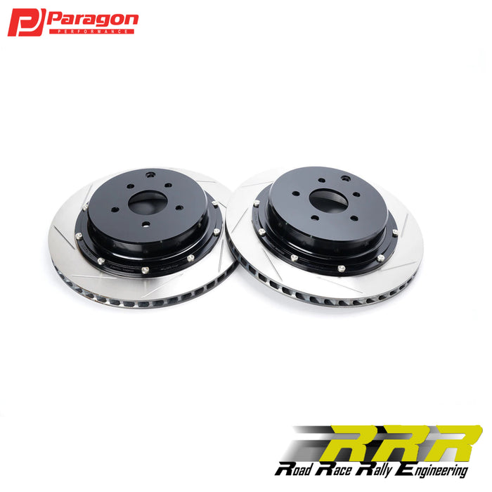 Paragon 2-piece Rotors Rear Pair 350mm x 20mm (13.78” x 0.79”) - Nissan 370Z (Z34)