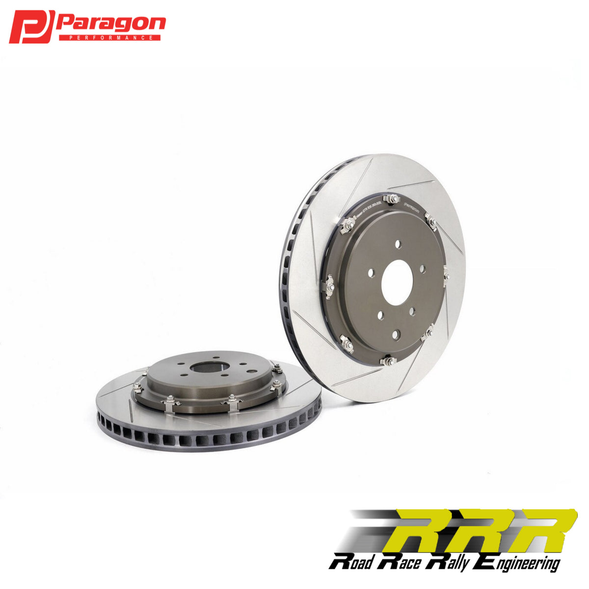 Paragon 2-piece Rotors Rear Pair 380mm x 30mm (14.96” x 1.18”) - Nissa ...