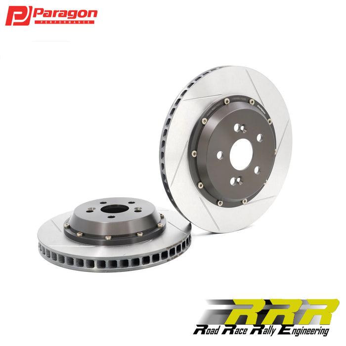Paragon 2-piece Rotors Front Pair 330mm x 28mm (12.99” x 1.10”) - Renault Megane 2 RS 225 (Large Rotor)