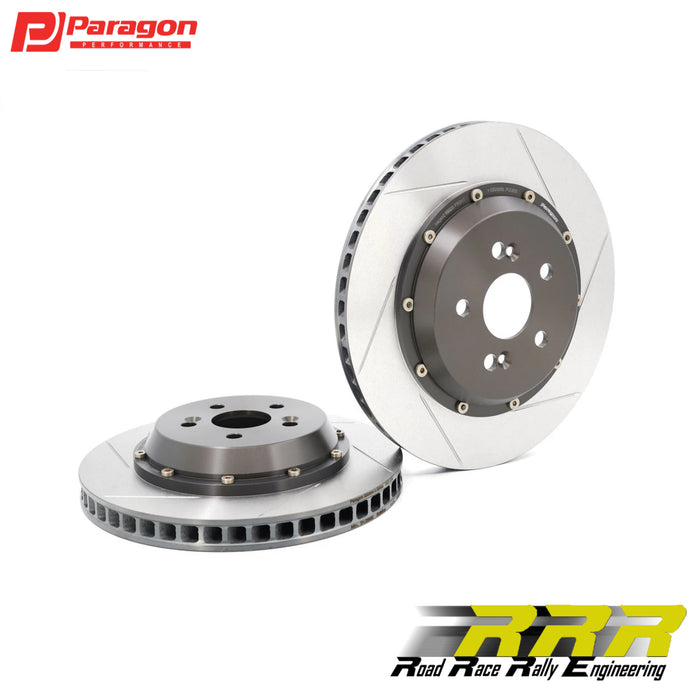 Paragon 2-piece Rotors Front Pair 350mm x 25mm (13.78” x 0.98”) - Ford Focus RS Mk3