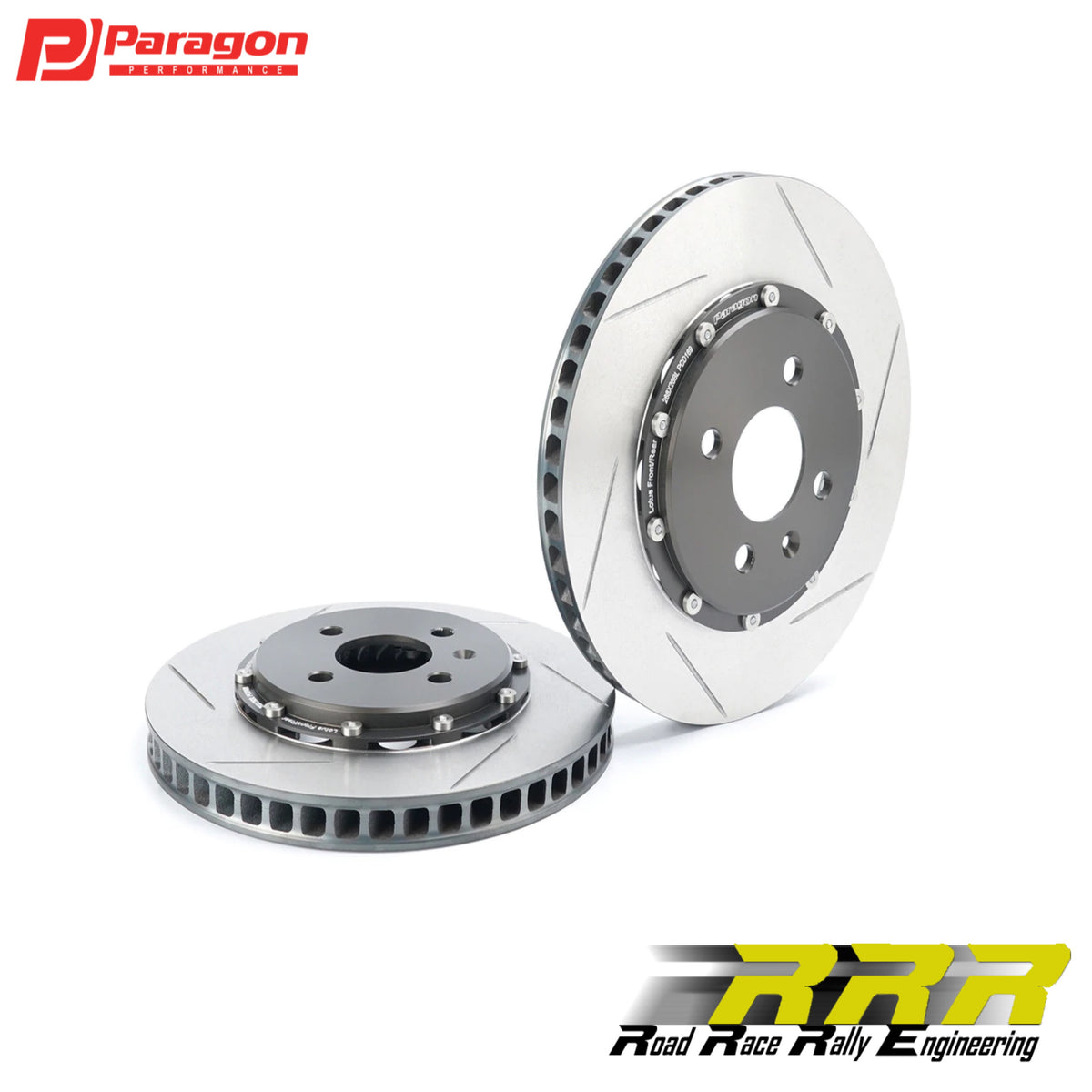 Paragon 2-piece Rotors Front / Rear Pair 288mm x 26mm (11.34” x 1.02 ...