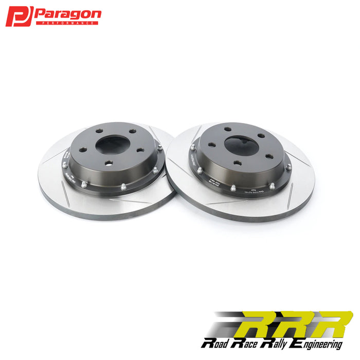 Paragon 2-piece Rotors Rear Pair 305mm x 11mm (12.01” x 0.43”) - Honda Civic Type R FK8