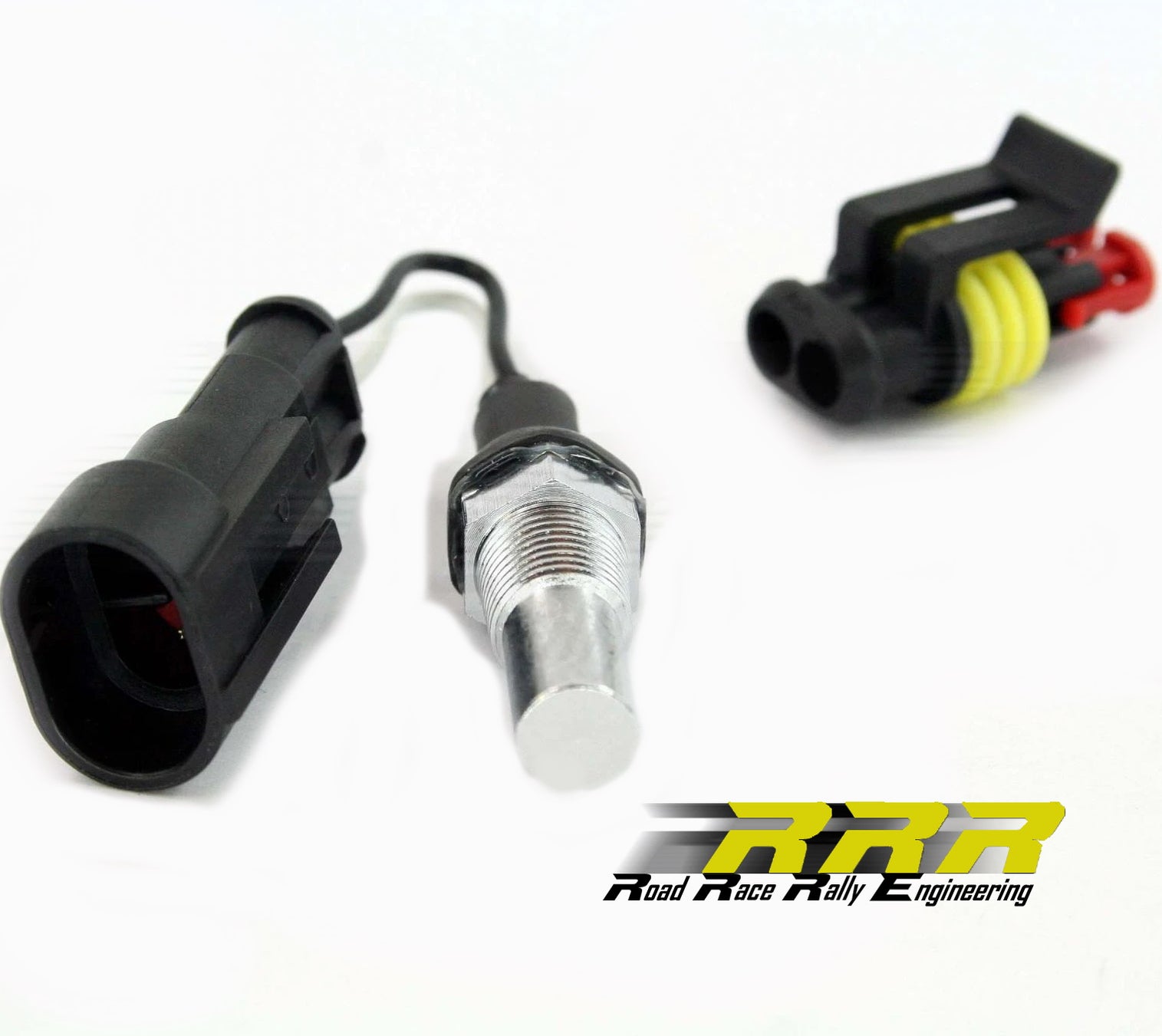 Ecumaster Oil/Coolant Temperature Sensor with Connector, Thread 1/8 NP ...