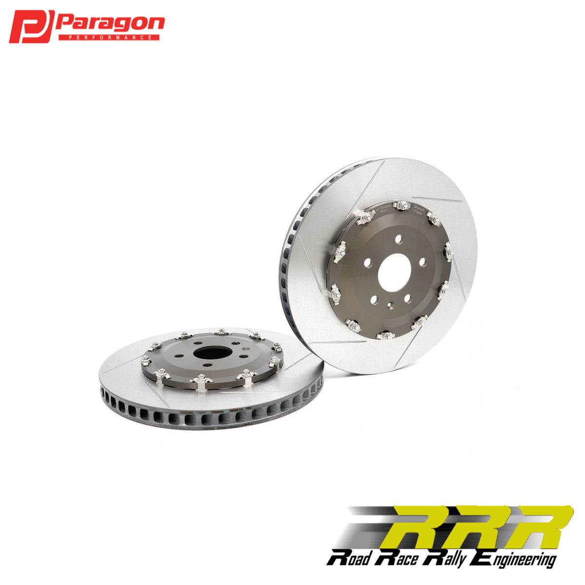 Paragon 2-piece Rotors Front Pair 370mm x 32mm (14.57” x 1.26”) - Audi ...