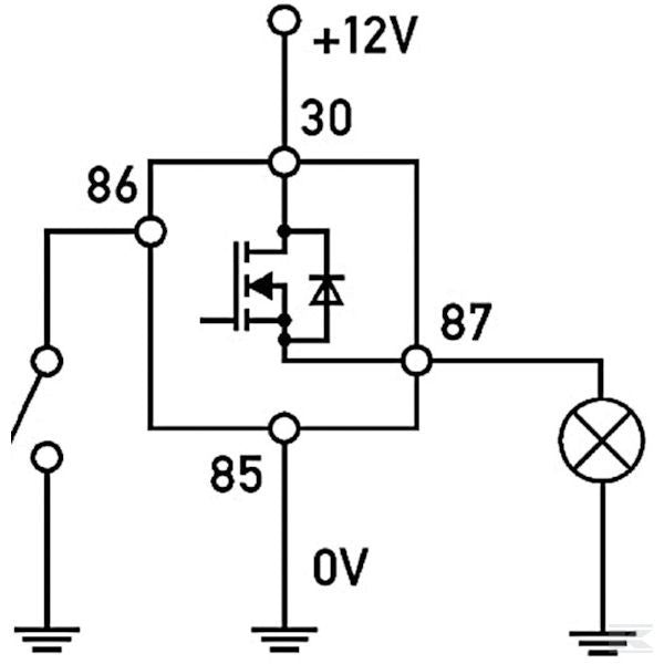 Solid State 12VDC 20A Relay