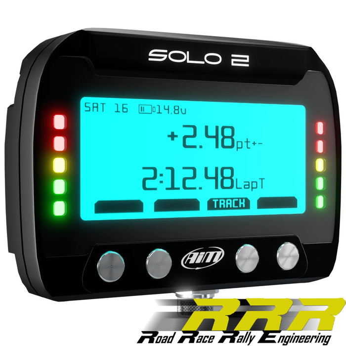 AiM Solo 2 GPS Track Day Racing Lap Timer